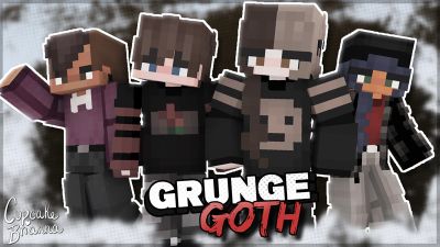 Grunge Goth Skin Pack on the Minecraft Marketplace by CupcakeBrianna