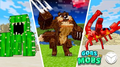 Gobs of Mobs DX on the Minecraft Marketplace by Logdotzip