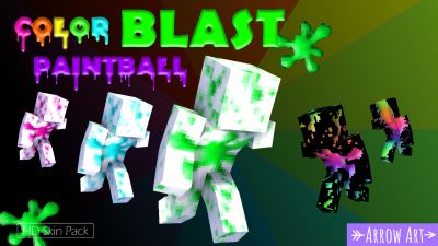 Color Blast Paintball on the Minecraft Marketplace by Arrow Art Games