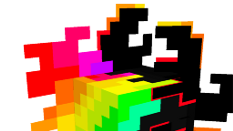 Rainbow Shadow Head on the Minecraft Marketplace by Diveblocks