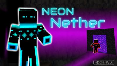 Neon Nether on the Minecraft Marketplace by Arrow Art Games